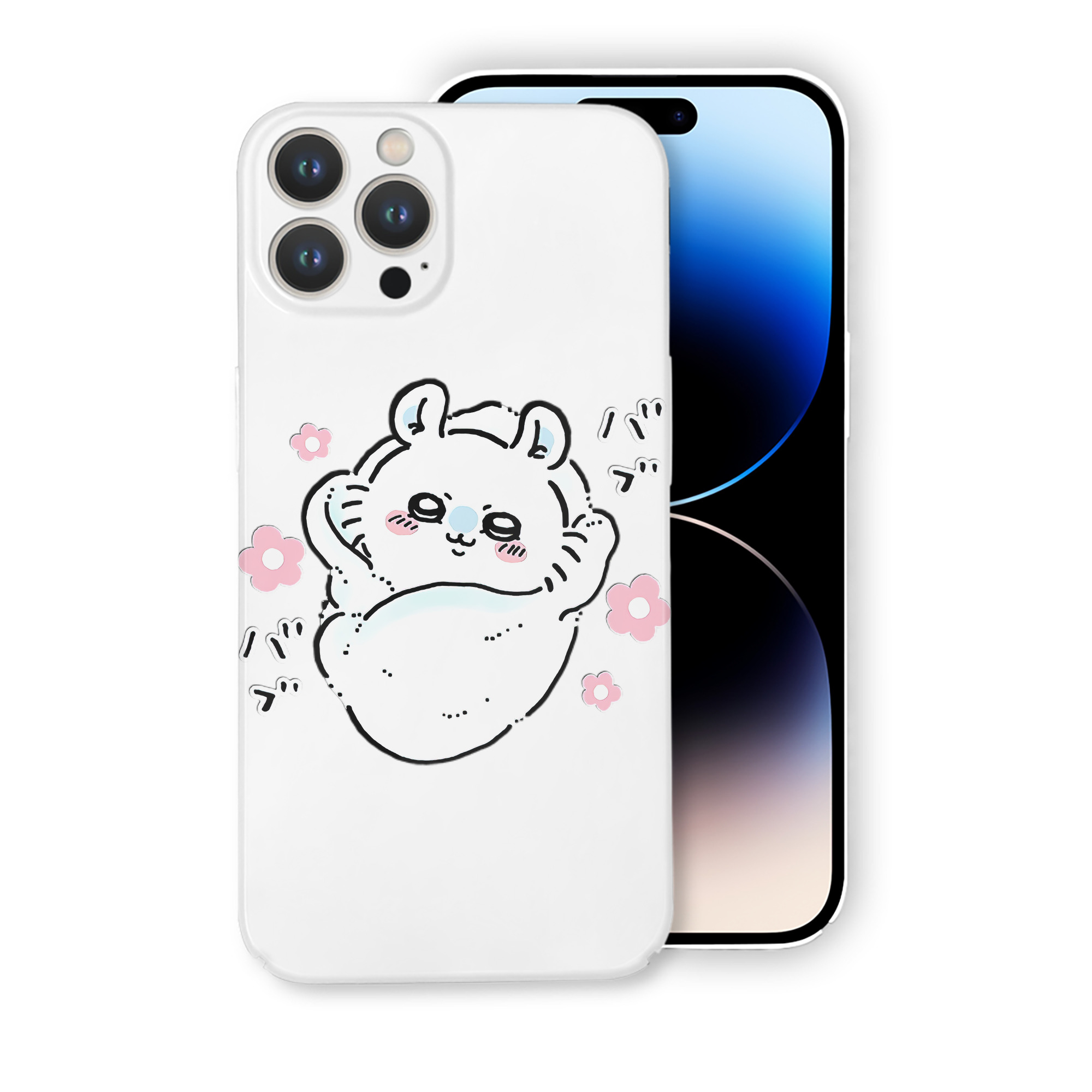 （画像用） ちいかわ モモンガ Chii-kawa Momonga 【iPhone 14シリーズ対応】ハードケース